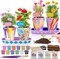 4 Set Paint & Plant Flower Gardening Kit - Arts & Crafts for Kids Ages 4-12